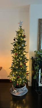 Mooie kerstboom 210x72 (1 kerst gebruikt!), Diversen, Ophalen, Zo goed als nieuw