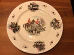 Hutschenreuther Selb Bavaria bord met jachttafereel 32 cm, Antiek en Kunst, Ophalen of Verzenden