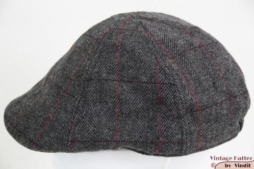 Flatcap Platte pet Hawkins tweed voorgevormd grijs 58 Nieuw, Kleding | Heren, Hoeden en Petten, Nieuw, Pet, 58 of 59 cm (L, 7¼ of ⅜ inch)