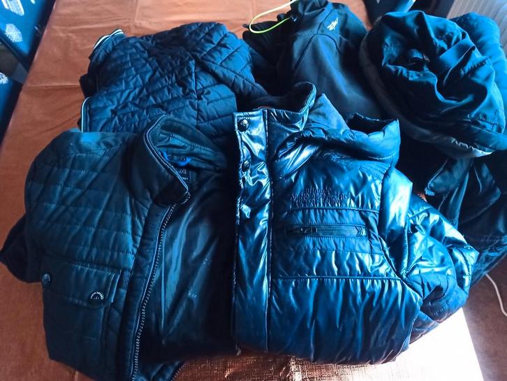 Jassen pakket (6 stuks) - Rits defect, vermaak. Mt M/L, Kleding | Heren, Jassen | Zomer, Gedragen, Maat 48/50 (M), Ophalen of Verzenden