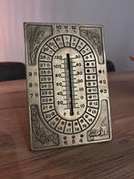 Vintage messing oneindige bureaukalender, Antiek en Kunst, Ophalen of Verzenden