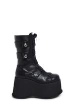 Franken Stomper Platform Boots, Hoge laarzen, Zwart, Nieuw, Ophalen of Verzenden