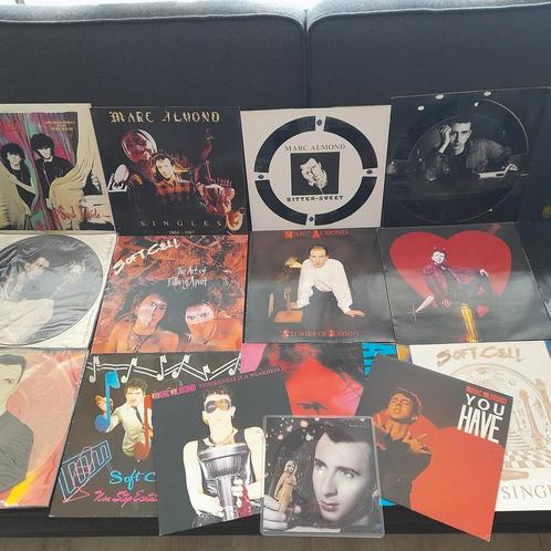 18 x elpees, EP's en 12 inch Marc Almond Soft cell, Cd's en Dvd's, Vinyl | Pop, Gebruikt, 1980 tot 2000, Ophalen of Verzenden