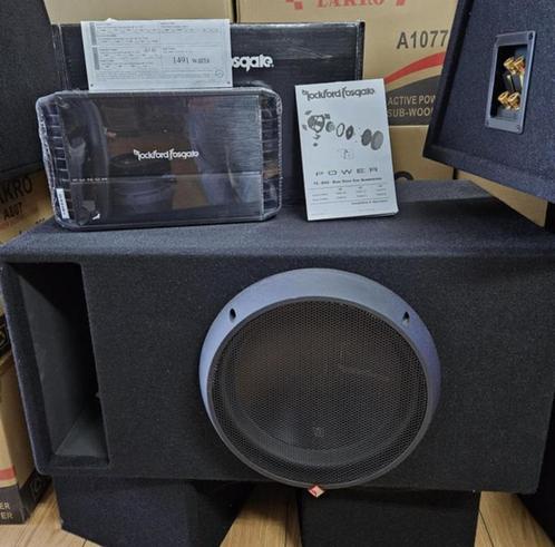 rockord zware subwoofset nieuw !!! 1491watt RMS OPRUIMING, Auto diversen, Autospeakers, Nieuw, Ophalen of Verzenden