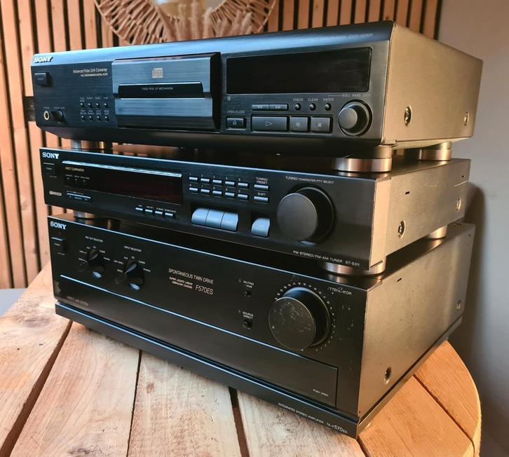Sony versterker ES, FM tuner en cd speler, Audio, Tv en Foto, Stereo-sets, Ophalen of Verzenden