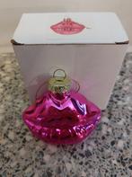 Kerstbal Kerstornament roze mond met doos, Diversen, Ophalen of Verzenden