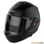 Nolan N120-1 CLASSIC N-COM systeemhelm, Zwart, Motoren, Kleding | Motorhelmen, Ophalen of Verzenden, Nieuw met kaartje
