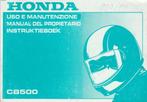 Honda CB500 instruktieboek (4094z), Verzenden, Honda