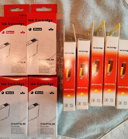 CANON inktcartridges PIXMA MG 5750 etc, Computers en Software, Printerbenodigdheden, Nieuw, Cartridge, Ophalen of Verzenden