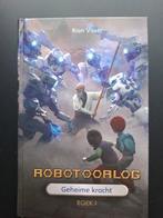 Rian Visser - Robotoorlog (gesigneerd!), Fictie algemeen, Ophalen of Verzenden, Zo goed als nieuw, Rian Visser