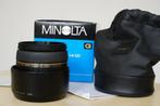 minolta / sony af 85 mm f1.4 (G) d lens en andere lenzen, Audio, Tv en Foto, Fotografie | Lenzen en Objectieven, Telelens, Gebruikt