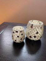 Te koop, Rivièra maison windlicht, Ophalen, Overige materialen, Bruin, Zo goed als nieuw