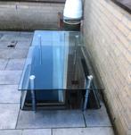 Glazen salontafel, Antiek en Kunst, Curiosa en Brocante, Ophalen