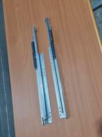 Hettich softclose ladegeleiders, 250 mm of meer, Ophalen of Verzenden, Zo goed als nieuw, Vst
