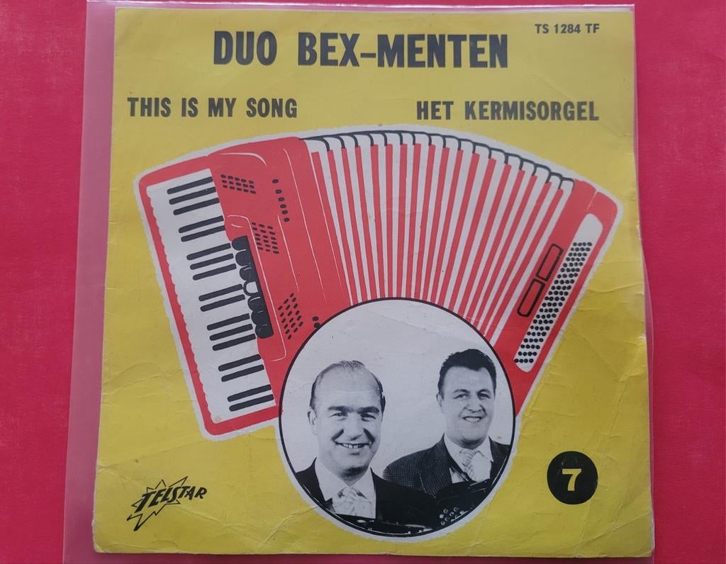 Bex Menten - Het kermisorgel - This is my song, Ophalen, Zo goed als nieuw, Overige formaten, Levenslied of Smartlap