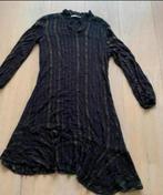 Aaiko jurk M gouddraad nieuwstaat, Kleding | Dames, Jurken, Maat 38/40 (M), Aaiko, Zwart, Ophalen of Verzenden