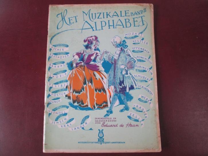 Eduard de Haan, Het Muzikale Alphabet, band II, Boeken, Muziek, Gelezen, Artiest, Ophalen of Verzenden