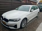BMW 5-Serie 530e 292pk Aut 2020 Wit, Achterwielaandrijving, Zwart, Wit, Stationwagon