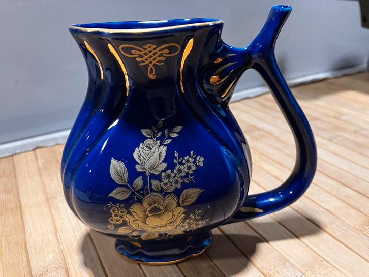 Vintage jaren ‘30 Viva Bohemia Karlovy Vary drinkbeker, Antiek en Kunst, Antiek | Vazen, Ophalen of Verzenden