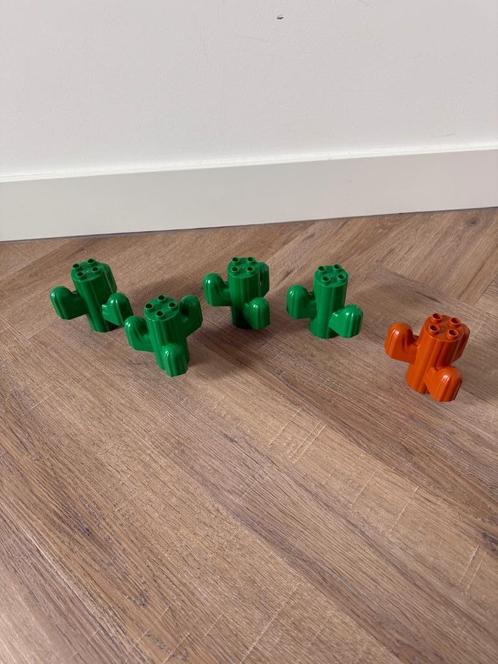 Heel goed 5x Lego Duplo Cactus boom groen bruin 31164, Kinderen en Baby's, Speelgoed | Duplo en Lego, Zo goed als nieuw, Duplo