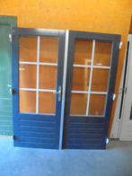 Openslaande tuindeuren dubbelglas, 167,5 x 201 (nr. HT1100A), Ophalen, 120 cm of meer, 200 tot 215 cm, Glas