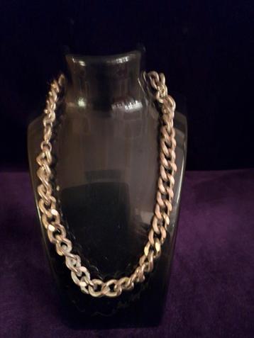 Stoere RVS Curb Ketting - 44cm beschikbaar voor biedingen