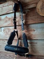 Prachtig Cavallo halster zwart/goud, maat Cob, Dieren en Toebehoren, Ophalen of Verzenden, Overige soorten