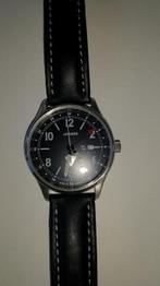 Junkers JU52 herenhorloge, Sieraden, Tassen en Uiterlijk, Horloges | Heren, Overige merken, Leer, Staal, Polshorloge
