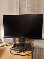 Benq BL2480T 24 inch Full HD Monitor, Gebruikt, In hoogte verstelbaar, HDMI, Full HD