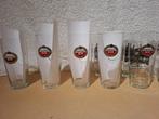 amstel dubbeldruk glazen deel 2, Ophalen, Gebruikt, Glas of Glazen, Amstel