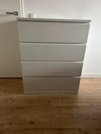 Ikea ladekast Malm hoogglans wit, Ophalen, Zo goed als nieuw