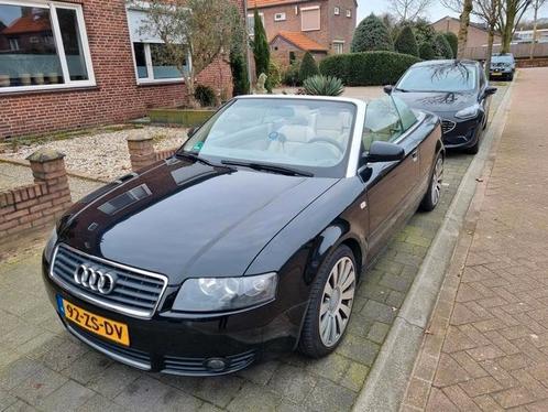 Audi A4 Cabrio 1.8 Turbo (163 pk) Zwart - Nieuwe APK, Auto's, Audi, Particulier, A4, ABS, Airbags, Airconditioning, Alarm, Centrale vergrendeling
