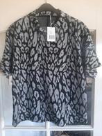 Nieuw Geisha top maat 2XL/44 black/grey, Ophalen of Verzenden, Nieuw, Maat 46/48 (XL) of groter, Zwart