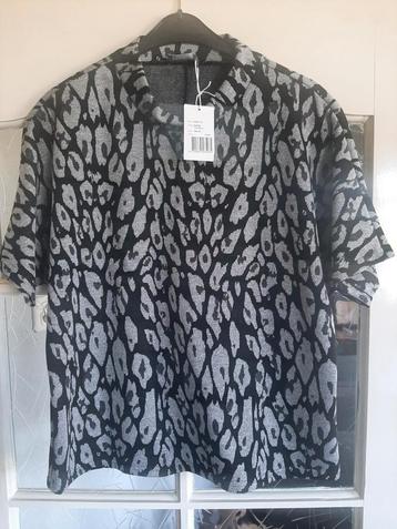 Nieuw Geisha top maat 2XL/44 black/grey beschikbaar voor biedingen