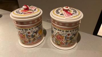 Blond Amsterdam 2x voorraad pot “welcome to my candyshop” beschikbaar voor biedingen