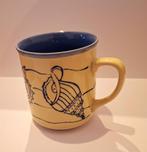 Sea Shells coffee mug | Glazed / Blue | Unique design, Ophalen of Verzenden, Zo goed als nieuw, Overige stijlen, Kop(pen) en/of Schotel(s)