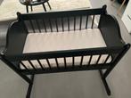 Mooie zwarte wieg, Kinderen en Baby's, Babywiegjes en Ledikanten, Ophalen, Zo goed als nieuw, Wieg