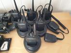 MOTOROLA GP344 UHF PORTOFOONSET 6 STUKS!!, Ophalen of Verzenden, Zo goed als nieuw, Portofoon of Walkie-talkie, Handsfree-functie