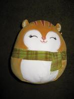 Squishmallow Erin de eekhoorn - 22 cm, Ophalen of Verzenden, Zo goed als nieuw, Overige typen