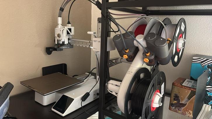 Bambulabs A1 Mini met AMS, Computers en Software, 3D Printers, Zo goed als nieuw, Ingebouwde Wi-Fi, Ophalen