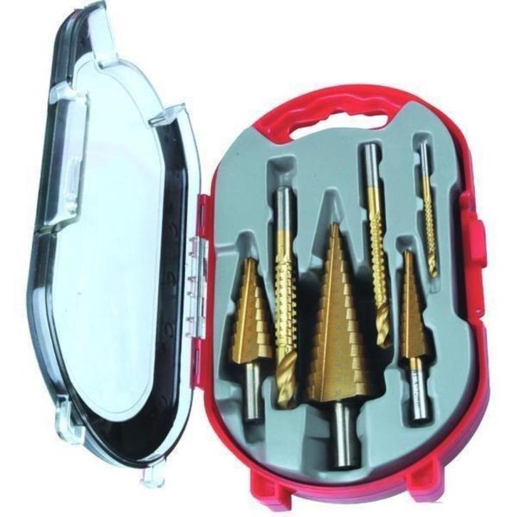 Stappenboor set 6 delig, Auto diversen, Autogereedschap, Nieuw, Ophalen of Verzenden