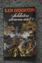 Soldaten sterven niet - Len Deighton, Boeken, Oorlog en Militair, Gelezen, Ophalen of Verzenden