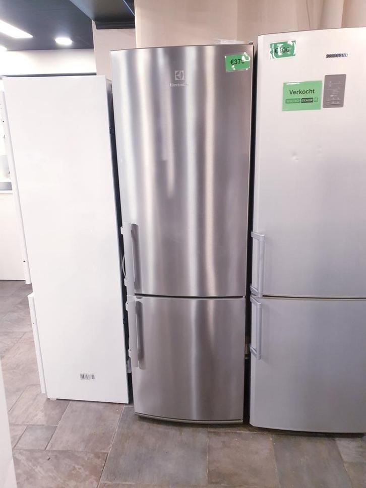 koelvries combinatie Eletrolux 185hoog A++ INC GARANTIE, Witgoed en Apparatuur, Koelkasten en IJskasten, Zo goed als nieuw, Met aparte vriezer