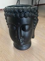 Boeddha bloempot zwart, voor binnen of buiten, nieuwstaat, Tuin en Terras, Overige materialen, Zo goed als nieuw, Overige vormen