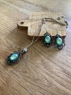 Ketting met oorbellen, Sieraden, Tassen en Uiterlijk, Kettingen, Ophalen of Verzenden, Gebruikt