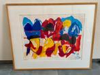 Jan Cremer - Zeefdruk, Tulpen 1 - Ingelijst, Verzenden