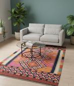 Kelim Kleed 200x300 cm Handgeweven Wol tapijt kleden  kilim, Huis en Inrichting, Stoffering | Tapijten en Kleden, Overige kleuren
