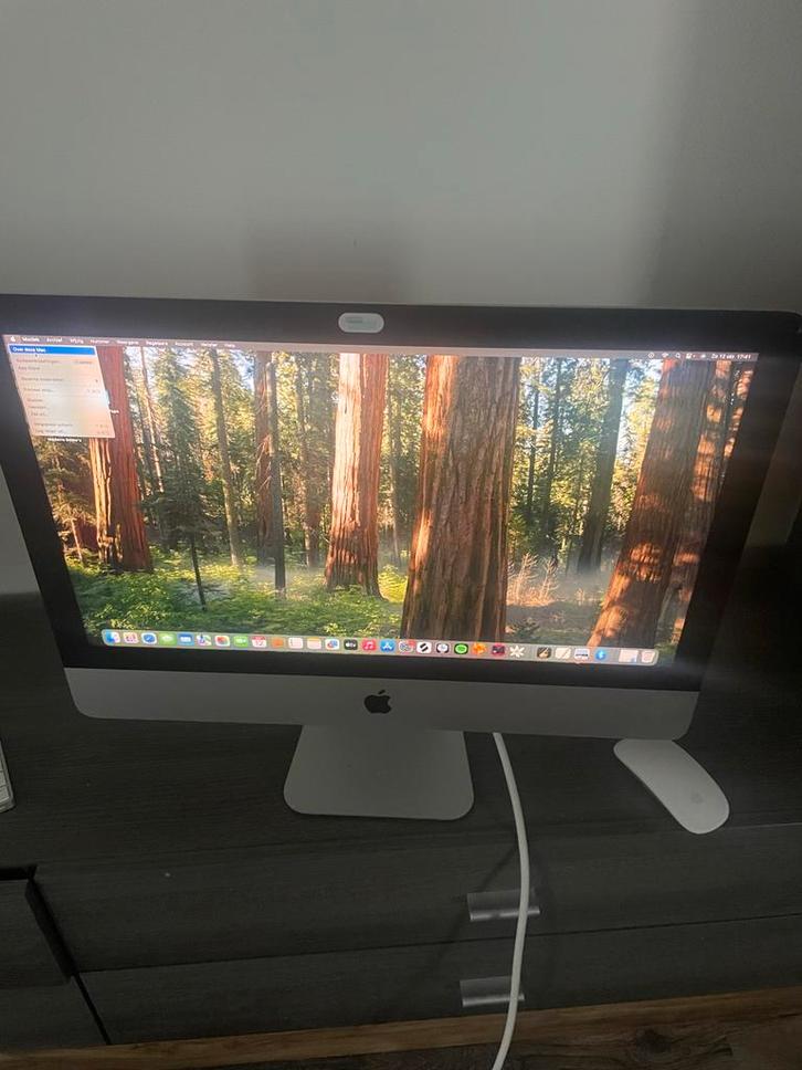 iMac 2019 - 21.5 inch Retina 4K, Computers en Software, Apple Desktops, Gebruikt, iMac, HDD, 3 tot 4 Ghz, 8 GB, Ophalen