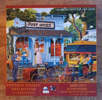 Sunsout legpuzzel "Postage Stamps and Butter" 1000 stukjes beschikbaar voor biedingen