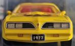 Pontiac Firebird Trans Am 1977 Auto World 1:43 geel, Hobby en Vrije tijd, Modelauto's | 1:43, Nieuw, Overige merken, Ophalen of Verzenden